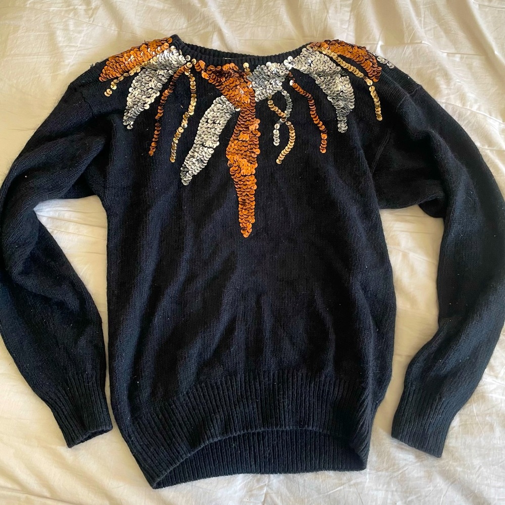 Karen Scott vintage sequin sweater